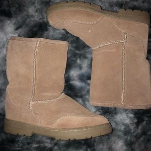 Suede Boots